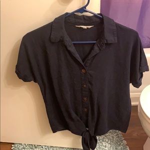 Navy blue shirt